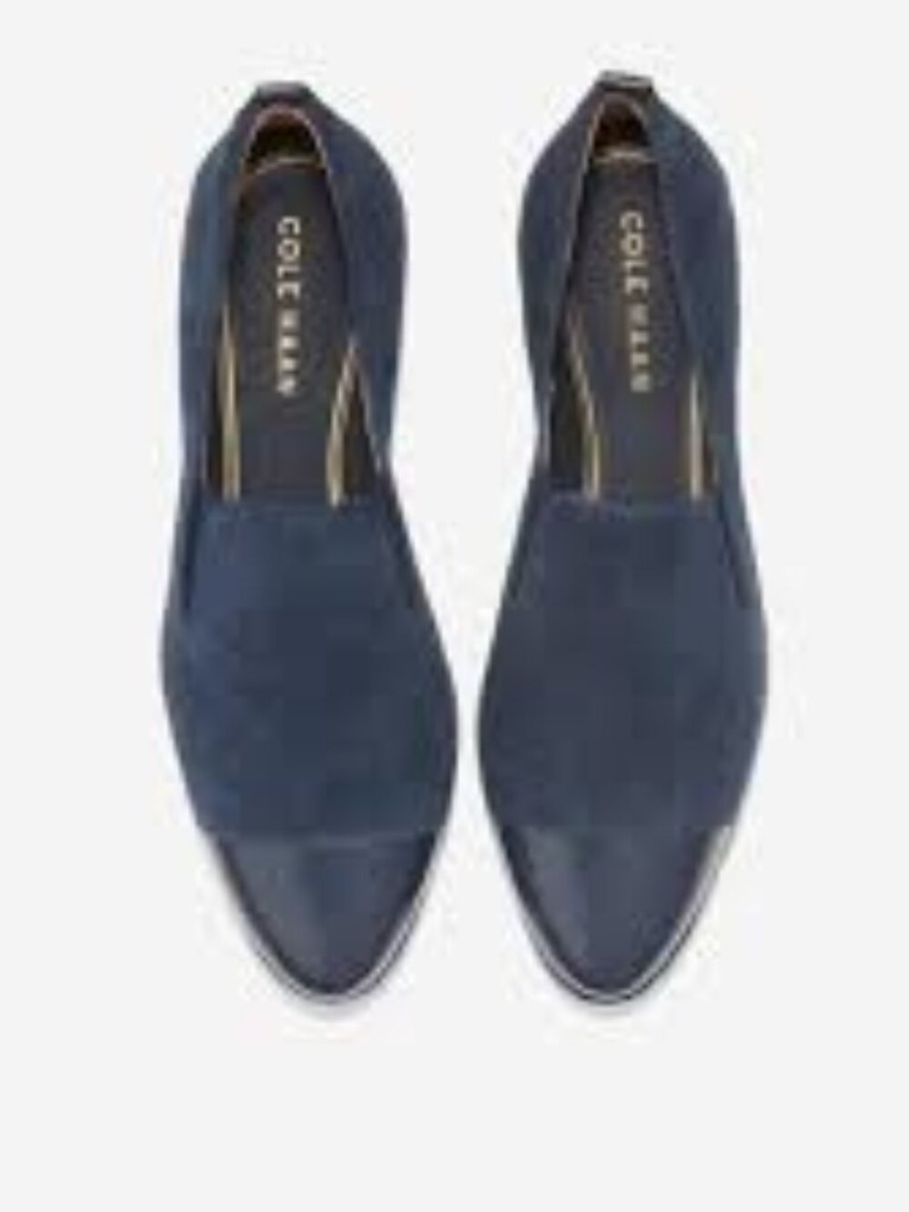 Cole Haan Grand Ambition Suede Navy Blaze Slip-on Loafer ** Size 7